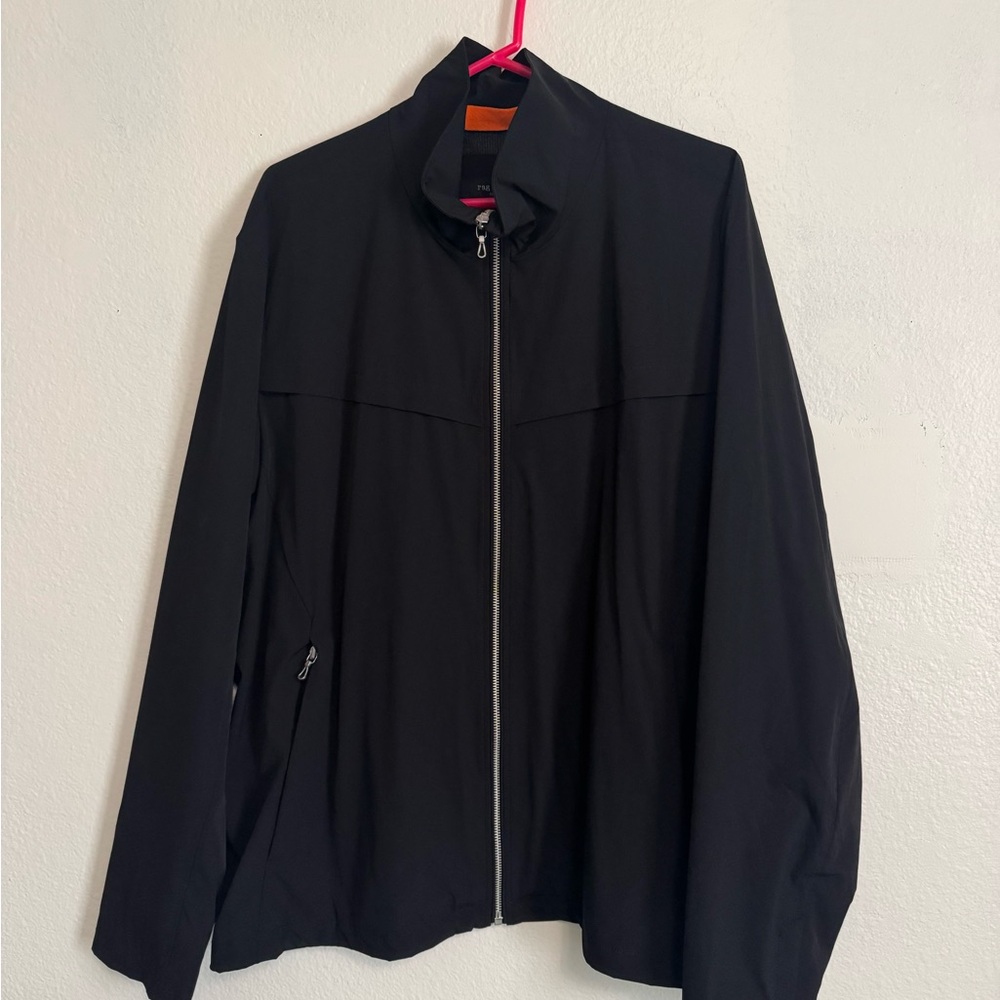 Rag & Bone Black Windbreaker Jacket